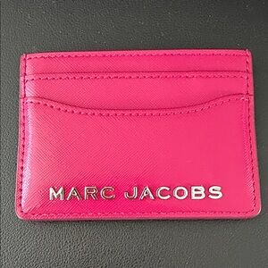 Marc Jacobs deep Fuchsia Card Holder